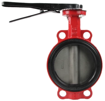 Затвор дисковый поворотный ABRA Ду300 Ру16 BUV-VF866D, межфланцевый, корпус - чугун, диск - нержавеющая сталь, рукоятка, EPDM в Рязани
