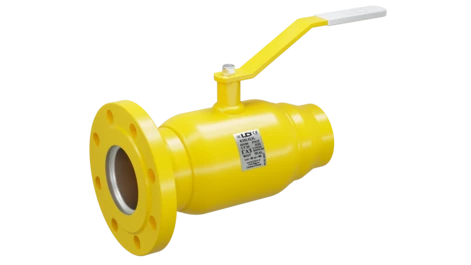 Кран шаровый LD КШЦК Gas 150025.П/П.02. (фланец/приварка) стальной ст.20 Ду150 Ру25 МПа в Рязани