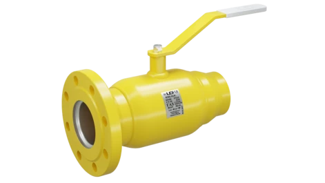 Кран шаровый LD КШЦК Gas 065.016.Н/П.02. (фланец/приварка) стальной ст.20 Ду65 Ру16 МПа в Рязани